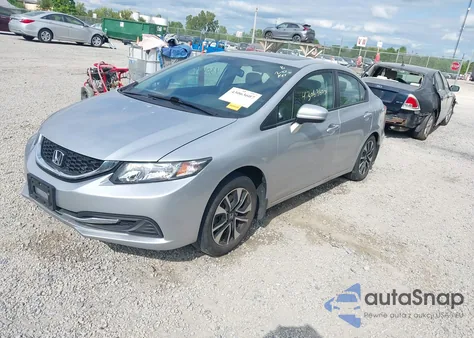 2014 Honda Civic Ex from USA, damaged, VIN 19XFB2F89EE038113